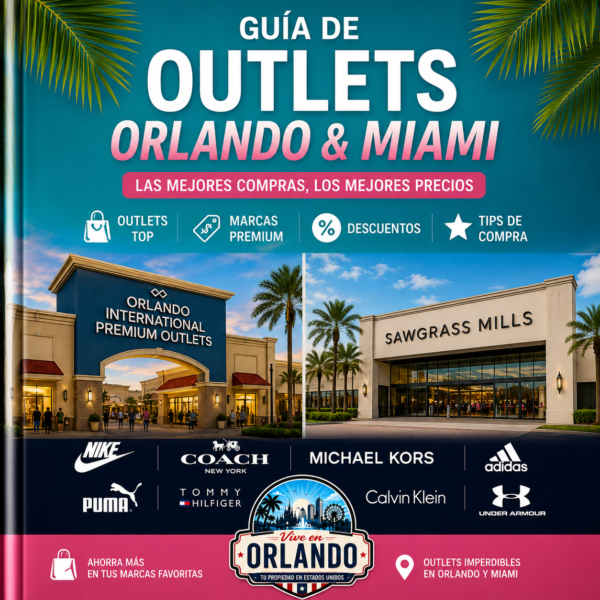 Guía de Outlets en Orlando y Miami + Ticket de Participación