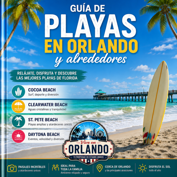 Guía de Playas en Orlando + Ticket de Participación